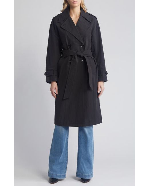 Bcbgmaxazria Double Breasted Packable Trench Coat