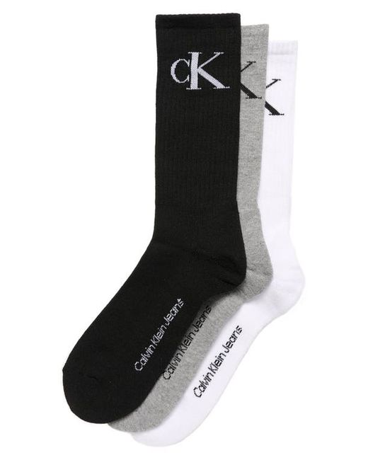 Calvin Klein Assorted 3-Pack Crew Socks
