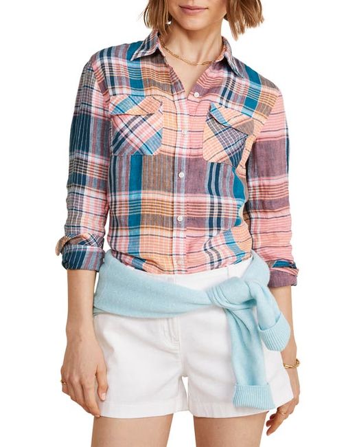 Vineyard Vines Long Sleeve Linen Button-Up Shirt