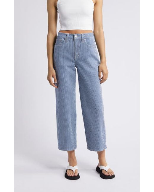 Madewell The Perfect Vintage Wide Leg Crop Jeans