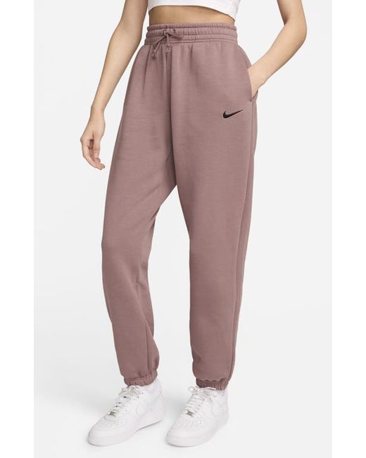 Nike Phoenix Oversize Fleece Sweatpants Smokey Mauve