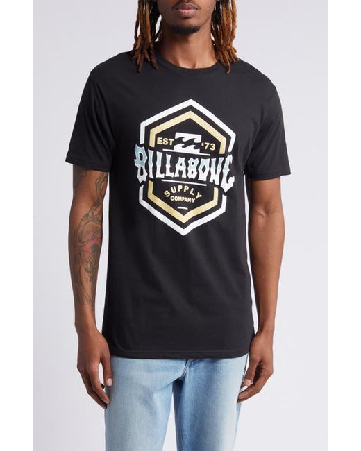 Billabong Stacks Cotton Graphic T-Shirt