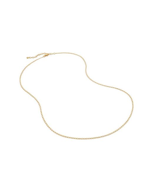 Monica Vinader Oval Link Chain Necklace