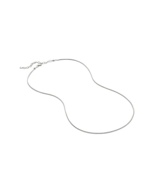 Monica Vinader Thin Snake Chain Necklace