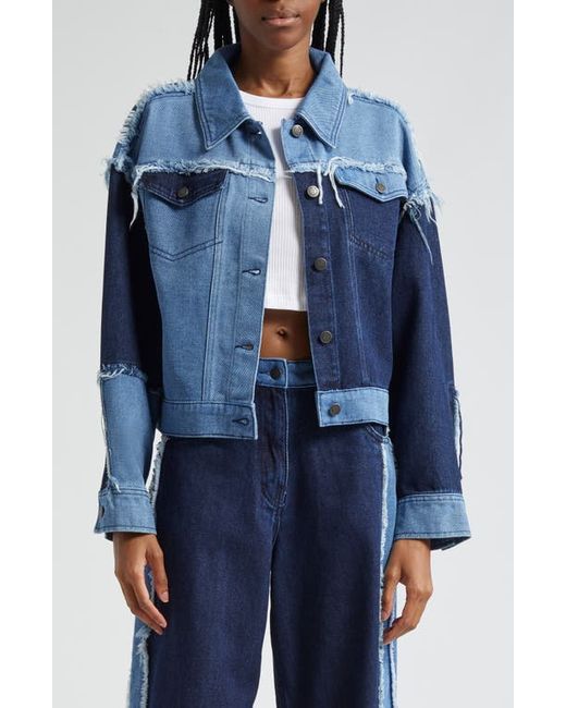 Honor The Gift Patchwork Denim Jacket