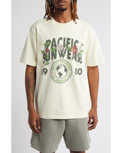 PacSun Floral Crest Cotton Graphic T-Shirt