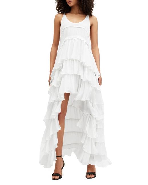 AllSaints Cavarly Tiered High-Low Dress
