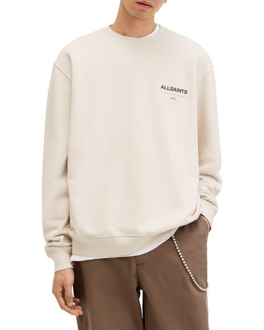 AllSaints Access Cotton Graphic Sweatshirt