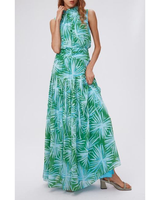 Dvf Menon Tropical Print Dress