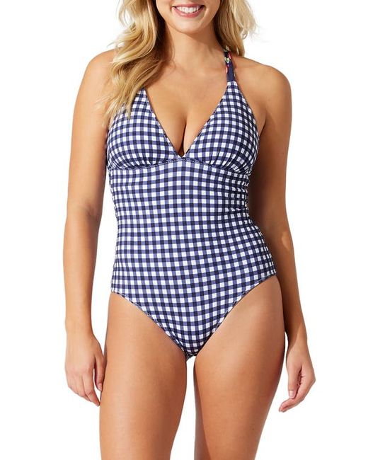 Tommy Bahama Summer Floral Reversible One-Piece Swimsuit