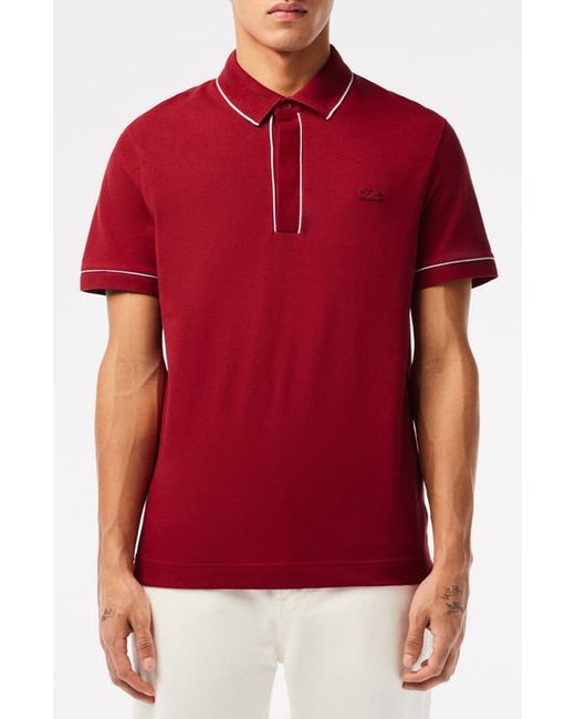 Lacoste Regular Fit Tipped Piqué Polo
