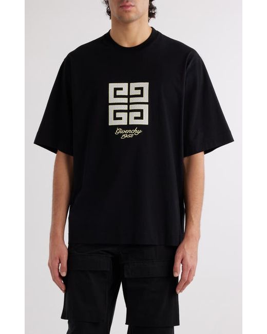 Givenchy New Studio Fit Oversize Logo Graphic T-Shirt