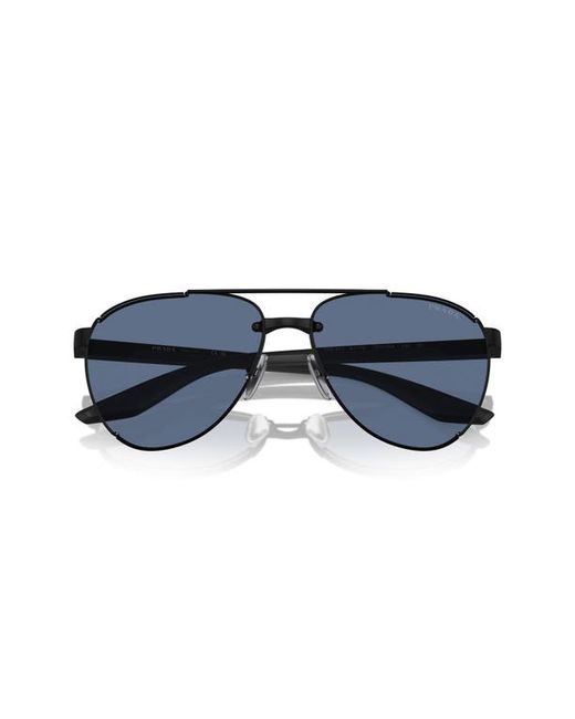 Prada Sport 61mm Pilot Sunglasses