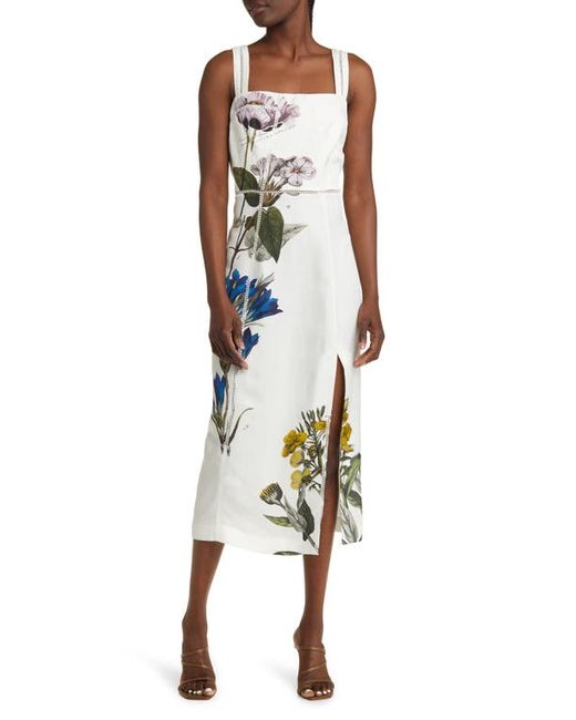 Ted Baker London Jasmmie Floral Lace Detail Dress