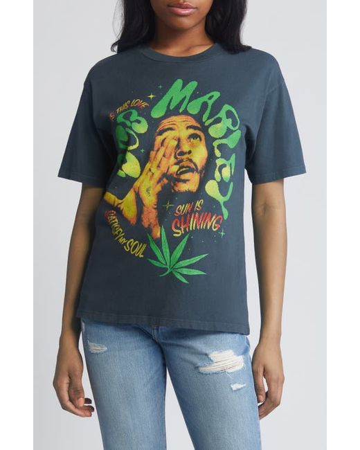 Daydreamer Bob Marley Is This Love Cotton Graphic T-Shirt