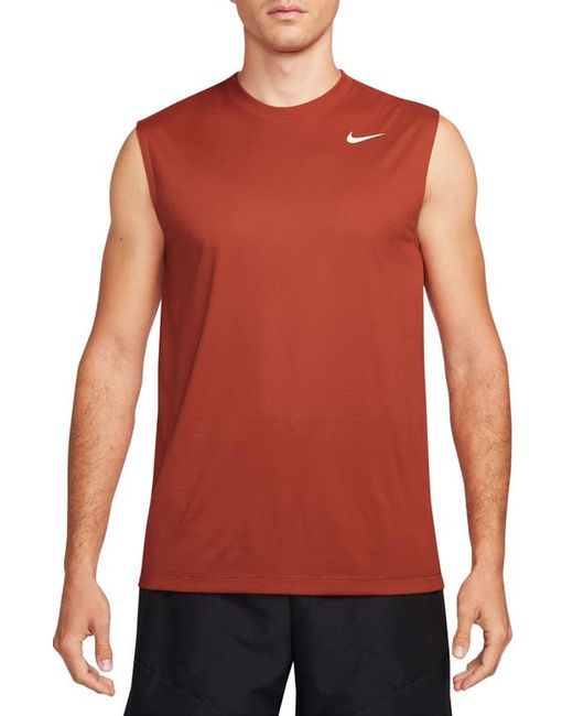 Nike Dri-FIT Legend Fitness Muscle T-Shirt Dragon White