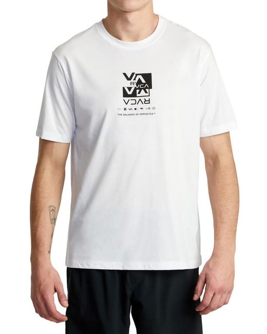 Rvca Splitter Stacks Performance Graphic T-Shirt