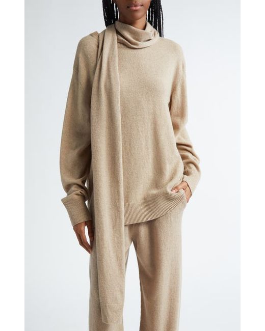 Stella McCartney Scarf Detail Cashmere Wool Sweater