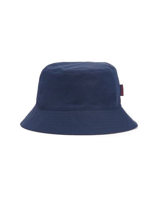 Barbour Hutton Reversible Bucket Hat Navy/Classic