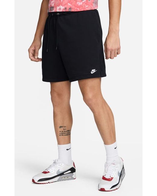 Nike Club French Terry Flow Shorts Black/Black