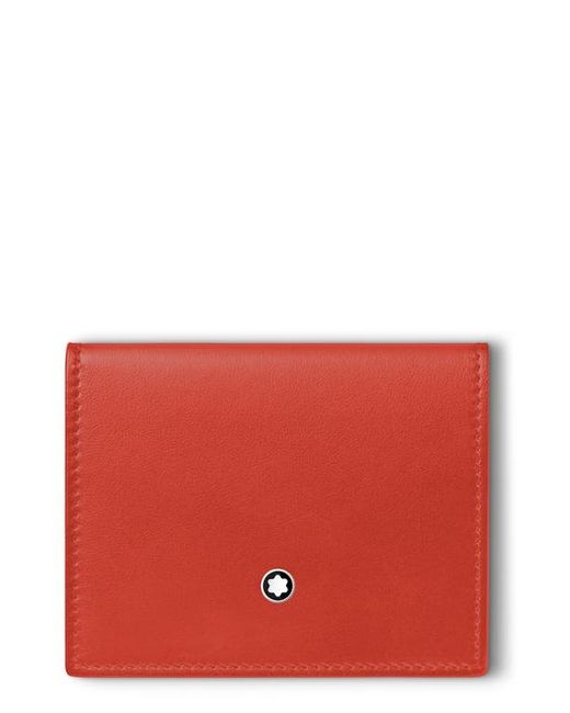 Montblanc Soft Trifold Leather Card Holder