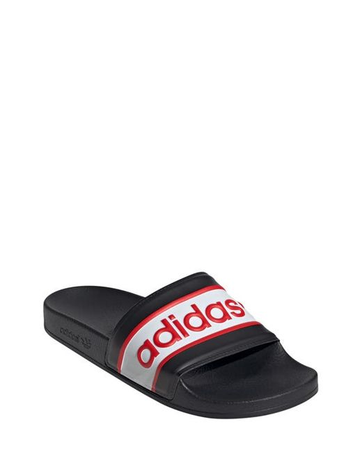 Adidas Adilette Slide Sandal Black/White