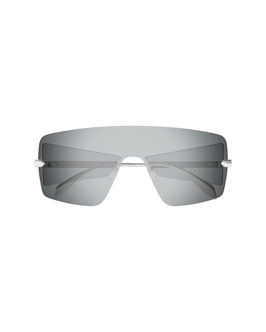 Alexander McQueen 99mm Oversize Mask Sunglasses