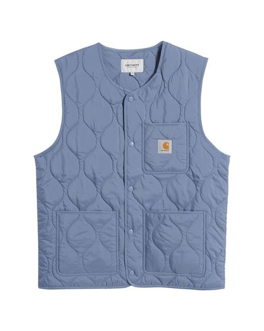 Carhartt Work In Progress Skyton Onion Quilted Snap-Up Vest