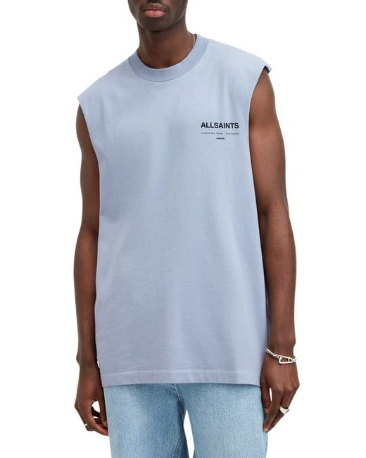 AllSaints Access Logo Graphic Muscle Tee