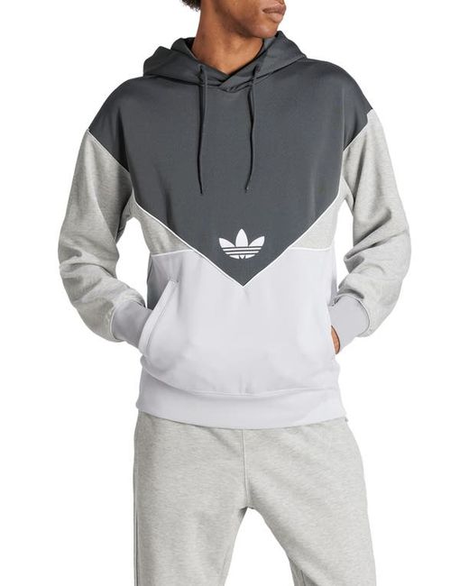 Adidas Originals Colorado Colorblock Hoodie Dark Grey/Light Grey/Grey
