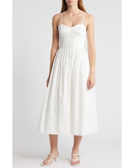 French Connection Florida Fit Flare Midi Dress