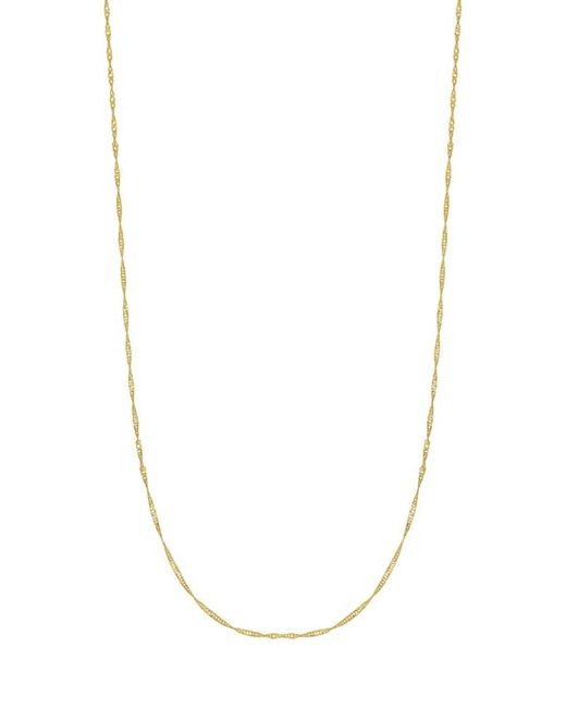 Bony Levy 14K Gold Twisted Chain Necklace