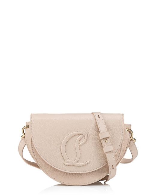 Christian Louboutin By My Side Leather Crossbody Bag Leche/Leche