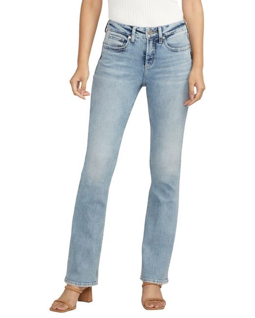 Silver Jeans Co. Jeans Co. Suki Curvy Mid Rise Slim Bootcut