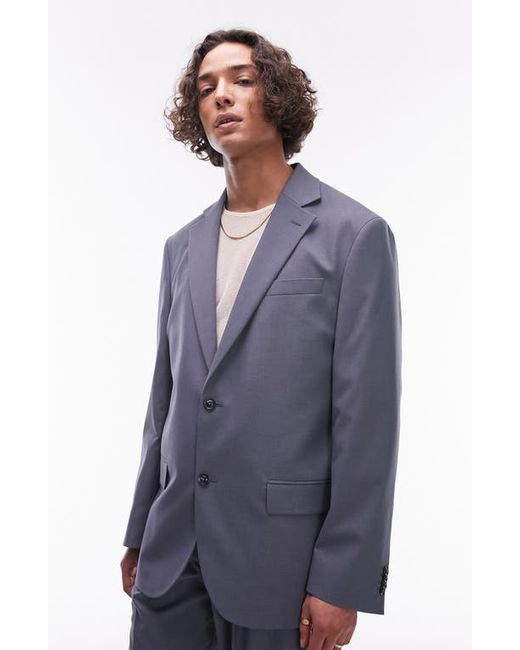 Topman Relaxed Fit Suit Jacket