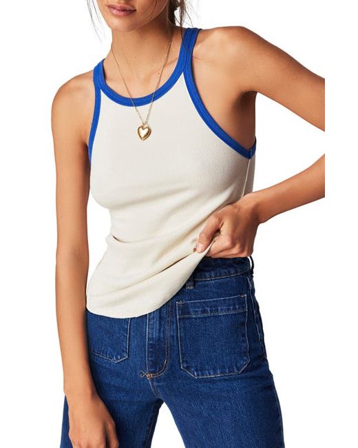 Free People Only 1 Cotton Ringer Tank