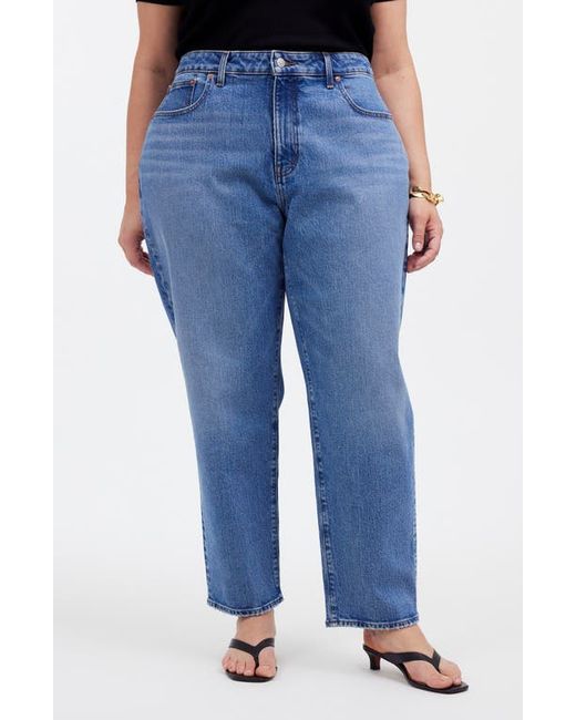 Madewell The Curvy 90s Straight Crop Jeans