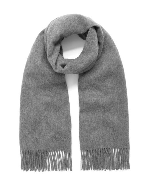 Mulberry Solid Wool Scarf