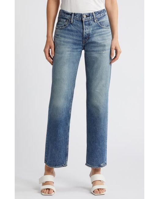 Moussy Vintage Trigg Low Rise Straight Leg Jeans