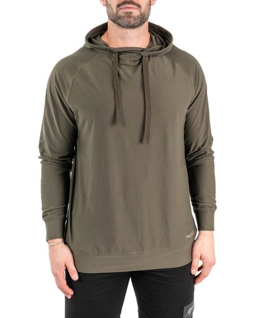 Maceoo Solid Cotton Hoodie