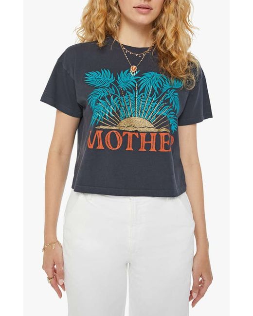 Mother The Grab Back Crop T-Shirt