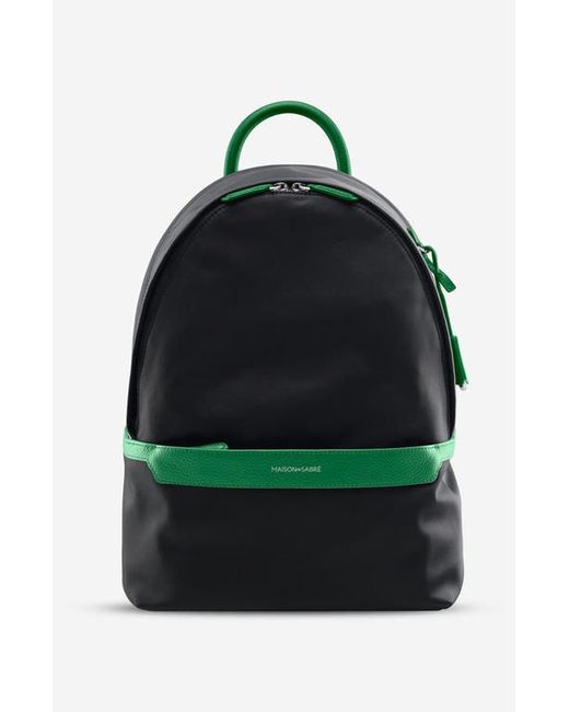 MAISON de SABRÉ Nylon Backpack Emerald