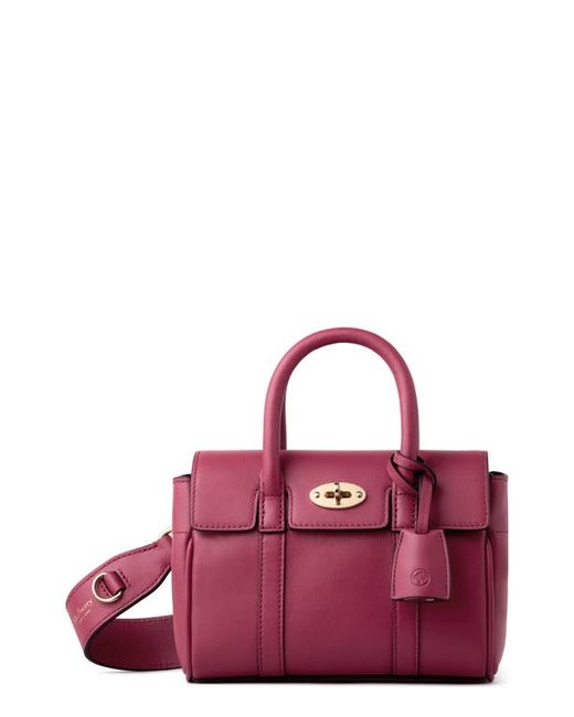 Mulberry Mini Bayswater Grained Leather Tote