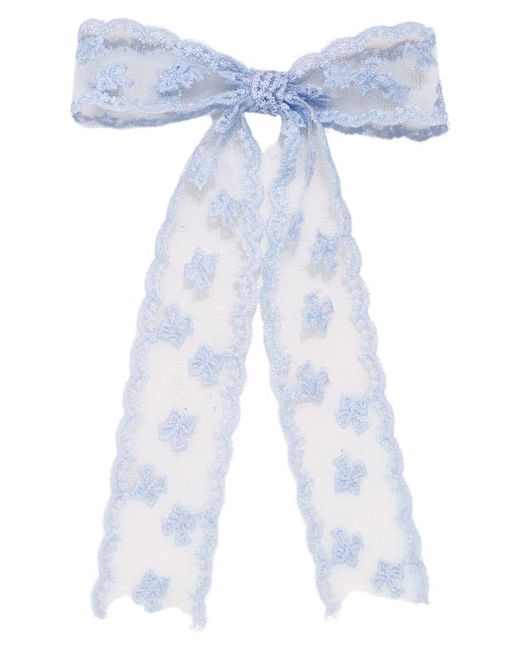 petit moments Scalloped Lace Hair Bow