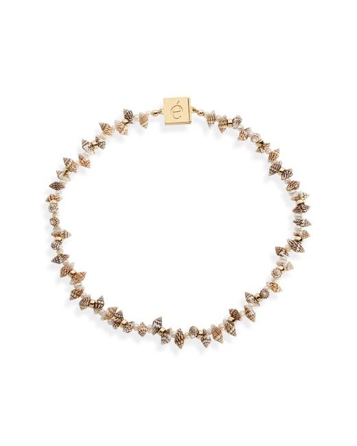 éliou Tubi Shell Freshwater Pearl Necklace