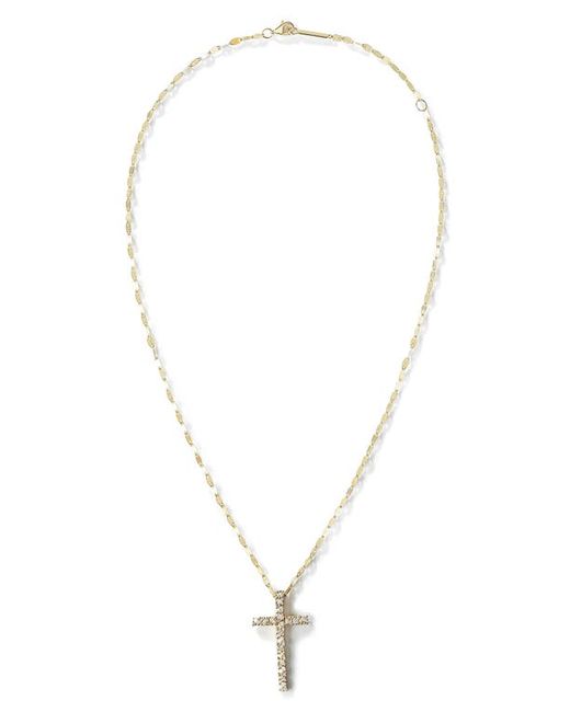 Lana Jewelry Diamond Cross Pendant Necklace