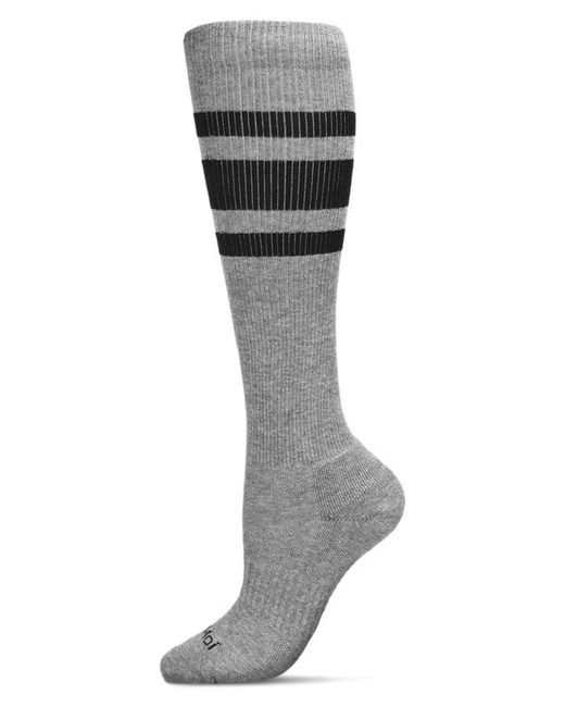 Memoi Stripe Performance Knee High Compression Socks