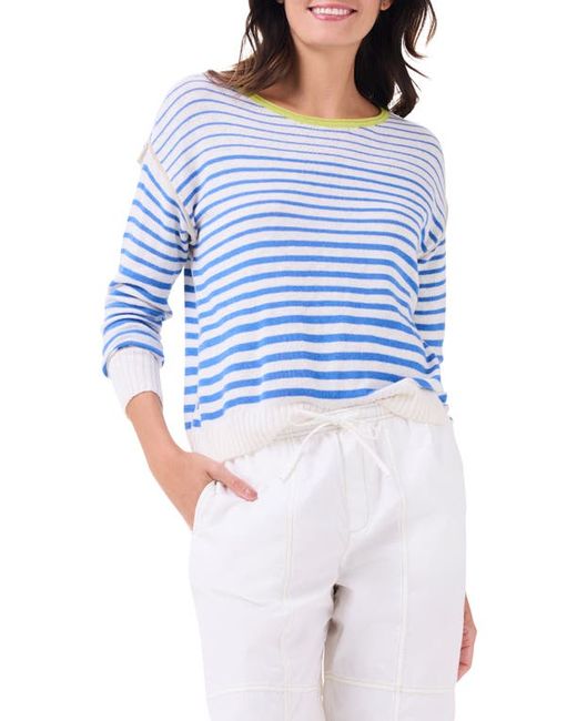 Nic+Zoe Supersoft Striped Up Sweater