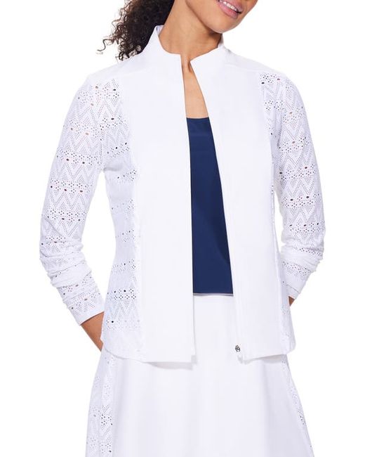 NZ ACTIVE by NIC+ZOE Active Lace Jacket