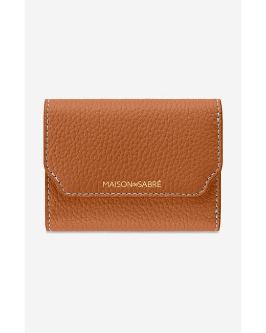 MAISON de SABRÉ Leather Trifold Wallet